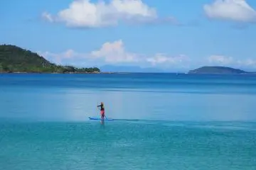 You can enjoy various water sports on Ojika Island such as SUP, sea kayaking, banana boat ride and more