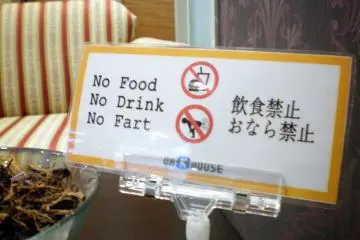 Lobby sign