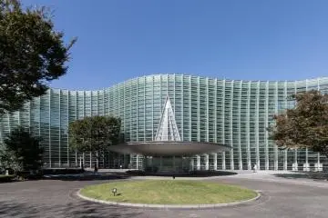 The hypnotic design of the National Art Center