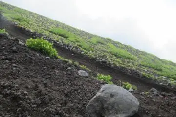 ... before becoming steep and stony.