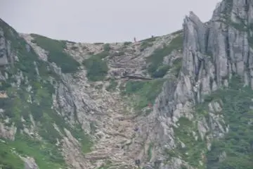 Mountain hiking trail