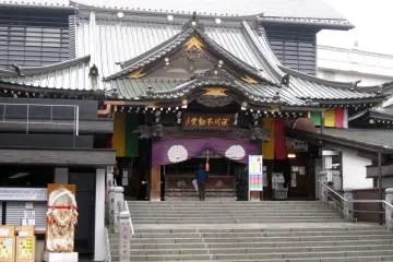 The former main hall, still part of the temple complex