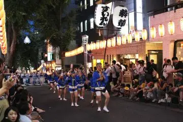 An approaching group