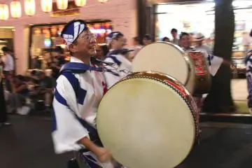 The drums were intense!
