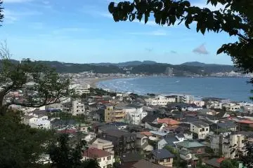  The ocean-view from the top of the hill