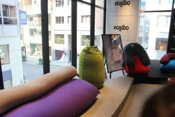Second floor showroom/experience space