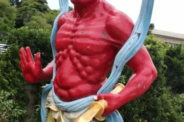 The second guardian of Enoshima Daishi