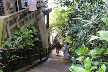 Downstairs is easy, but upstairs...