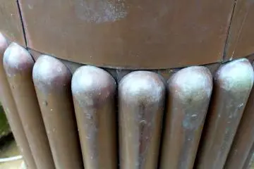 Close up of the torii's base