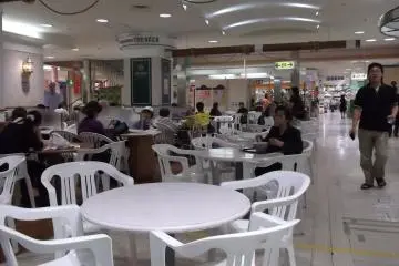 <p>"The Deck" food court</p>