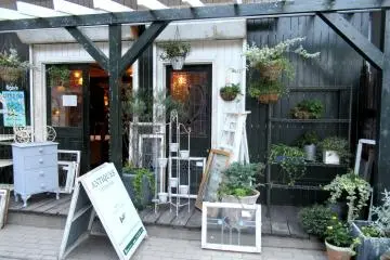Antiques shop