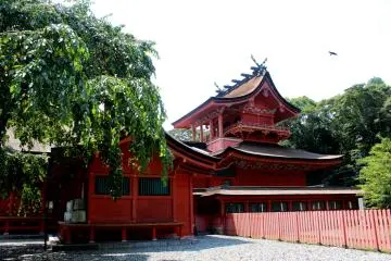 The view of Fujisan Hongu Sengen Taisha