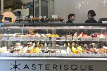 Gorgeous display case and friendly staff