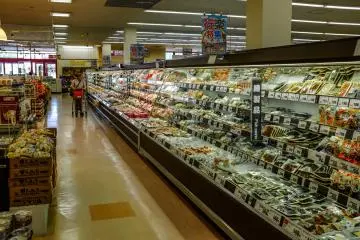 A huge range of daily foods