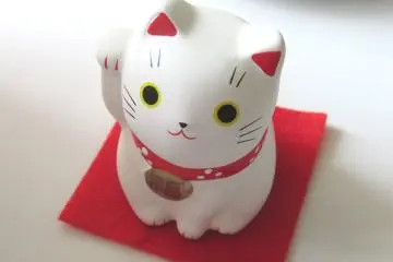 A Maneki Neko I bought in Gotokuji 