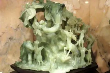 Unique stone sculpture