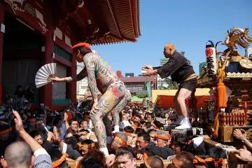 Sanja Matsuri in Asakusa, Tokyo