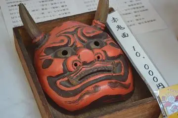 Oni masks are a popular tattoo motif
