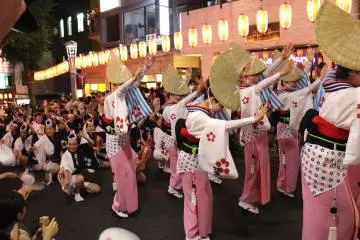 The great joy of the Kagurazaka Matsuri