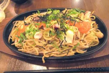 Yakisoba as my final treat 