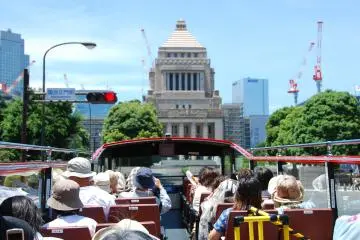 Views of the National Diet building