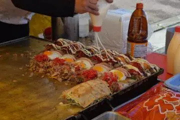 To hearty festival food!