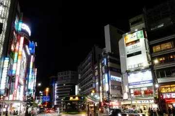 The famously gritty Ikebukuro, main centre of Toshim City