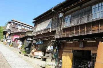 The post town, Magome