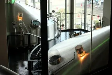 At the SUNTORY brewery factory