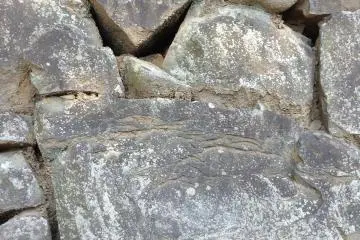 Many visitors think these rock depressions are results of the near two month bombardment the castle suffered and survived. In reality, the rocks became so hot during a three day fire just before the Seinan Rebellion (1877) that they began to crumble.