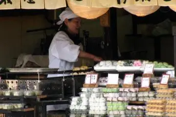 Sweets are a very popular souvenir in Japan