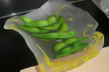 I would definitely eat these edamame if I didn't know they were fake