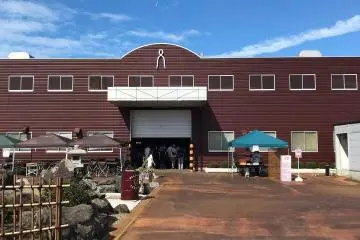 The various factories are numbered out the front, corresponding to the details on their website