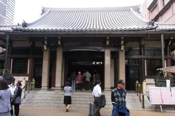 The main hall of the temple