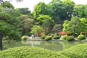 The absolutely stunning Rikugien Garden