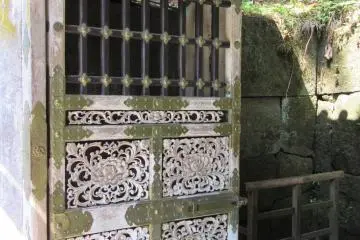 Closer shot of a door