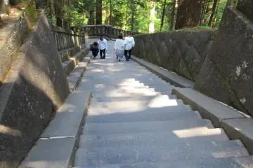 Stairs as a challenge to reach the top
