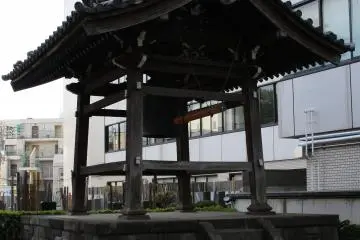 Tenryuji Temple's Toki no Kane bell tower.