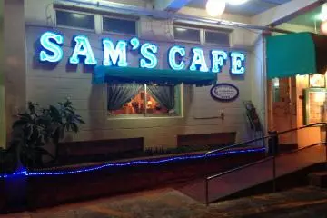Sam's Cafe is a very popular nautical themed restaurant in Kitanakagusuku Village