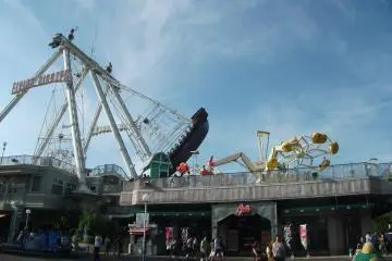 Rides at Toshimaen Amusement Park