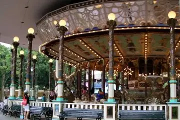 The world's oldest carousel ride