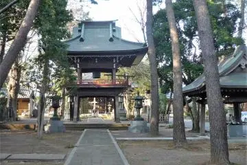 The amazing bell tower of Senryu-ji Temple