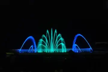Tokinosumika also has a fountain show