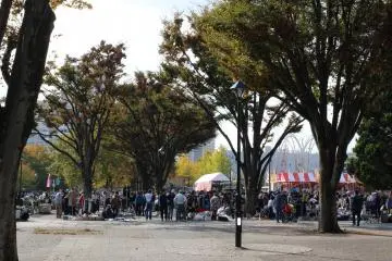 Market at Hikarigaoka Park