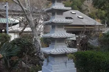 This pagoda looks more recent than much of the temple