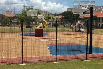 <p>An official Japan Basketball Association basketball is a must for this court</p>