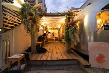 Footbath in the evening 