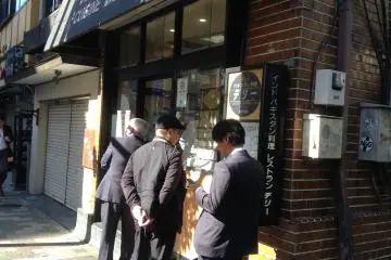 Outside the restaurant, there's almost always a line outside.