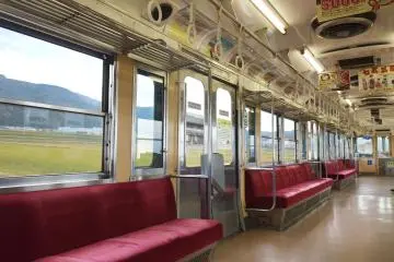 Inside the train