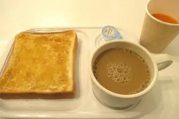 Coffee with cream to start the day!
